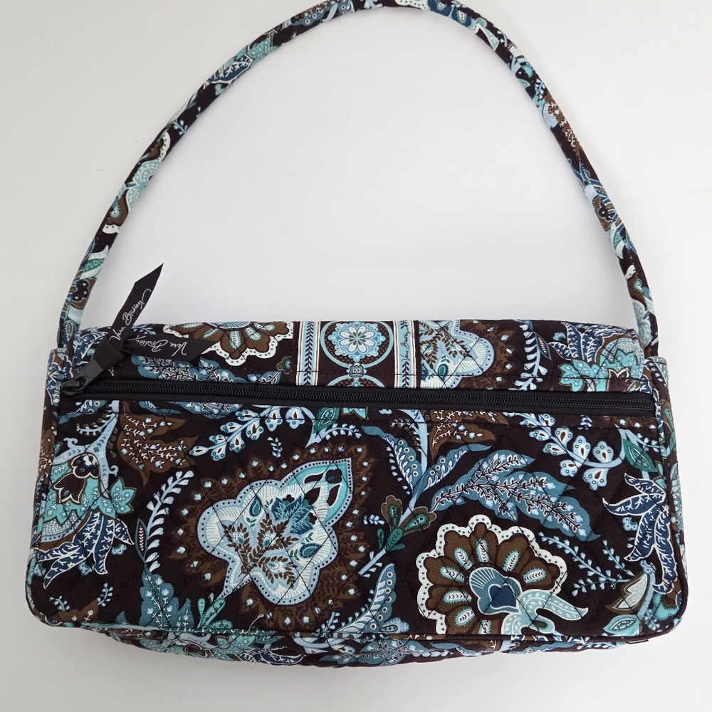 Vera Bradley Knot Just A Clutch Totally Turq Shoulder Bag - Picture 5 of 10